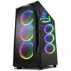 Image de Boitier PC Moyen Tour ATX Sharkoon Rev300 RGB avec panneaux vitrÃ©s - Noir