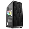 Image de Sharkoon Vk2 RGB ATX Black VK2 RGB - BoÃ®tier moyen tour - Noir - RGB - FenÃªtre