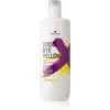 Image de Schwarzkopf Shampooing professionnel Good Bye neutralisant les tons jaunes pour cheveux colorés et méchés - 1000 ml