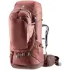 Image de Deuter - Sac à dos de voyage - Voyager 60+10 SL Caspia Raisin pour Femme - Bordeaux