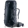 Image de Deuter - Sac à dos de randonnée - Aircontact Lite 50+10 Black Graphite pour Homme en Nylon - Noir