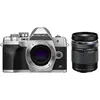 Image de OLYMPUS OM-D E-M10 Mark IV Argent + 14-150 mm f/4-5,6 II ED