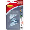 Image de Crochets 3M Command dÃ©co clip transparents, 20 clips 24 languettes