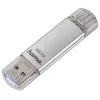 Image de Hama C-Laeta lecteur USB flash 32 Go USB Type-A / USB Type-C 3.2 Gen 1 (3.1 Gen 1) Argent
