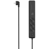 Image de Multiprise, 3 prises, USB-C/A 100W, PD, interrupteur, 1,4 m, nre/grise