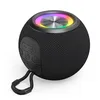 Image de Enceinte BluetoothÂ® "Ball Shape Speaker", 5 modes lumineux, 5W, noir