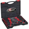 Image de Vigor Jeu de tournevis - Nombre d'outils : 12 - V4655