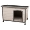 Image de Niche Pour Chiens Classic Toit Plat. 104 X 72 X 68 Cm . Grise