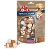 Image de 8in1 Triple Flavour Os A Macher Premium Xs Aux Boeuf. Porc. Poulet - Pour Chien De Petite Taille - 10 Pieces