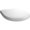 Image de Abattants de toilette, charniÃ¨res en acier inoxydable, En Duroplast Blanc