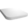 Image de Abattants de toilette, Ã  charniÃ¨res QuickRelease et SoftClosing, charniÃ¨res en acier inoxydable, En Duroplast Blanc
