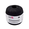 Image de Fil de chaîne - noir - 50 g