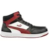 Image de Chaussures De SÃ©curitÃ© Frontcourt Blk/Wht/Red  630050 - Puma Safety