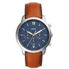 Image de Fossil Montre Marron Chronographe Hommes Neutra Chrono Fs5453