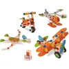 Image de Eichhorn Eh Const. 90pcs Avion 4 En 1