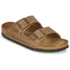 Image de Mules Birkenstock Arizona Sfb Cuir W Marron - 41