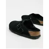 Image de Birkenstock - Boston - Sabots DoublÃ©s De Fourrure - Noir - 259883 - 37