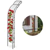 Image de Relaxdays Arcade De Roses Demi Ronde Pour Montage Mur Treillis Plantes Grimpantes En Fer