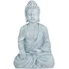 Image de Relaxdays Statue De Buddha Figurine De Bouddha DÃ©coration Jardin Sculpture Zen