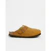 Image de Birkenstock - Boston - Sabots DoublÃ©s De Fourrure - Vison-Fauve - 1001141 - 39
