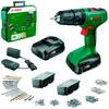 Image de Kit perceuse-visseuse Ã  percussion sans fil Bosch 06039D810D EasyImpact 18V-40 + SystemBox + 241 accessoires