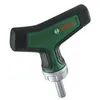 Image de Bosch Tournevis a cliquet a embout et poignÃ©e en T (36 dents porte-embout magn 1/4 poignÃ©e Softgrip)