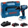 Image de Perceuses-visseuses Ã  percussion sans-fil PRO GSB 18V-25 - BOSCH - avec 2 batteries 2Ah - chargeur - L-Boxx - 06019K9302