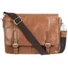 Image de Sac bandoulière Fossil  Besace homme cuir de vachette Cognac P30673830