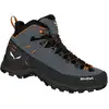 Image de Salewa - Chaussures de randonnée pour l'hiver - Alp Mate Winter Mid Wp M Onyx/Black pour Homme en Cuir - Taille 44 - Gris