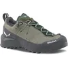 Image de Salewa - Chaussures d'approche en GORE-TEX® - Wildfire Leather 2 GTX W Shadow/Black pour Femme - Taille 40 - Vert