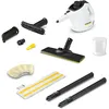 Image de Karcher Balai nettoyeur vapeur SC 1 EasyFix 1200 W Polyvalent avec buse de Sol EasyFix + serpilliÃ¨re microfibres - robinetterie, lavabo, sols, textiles