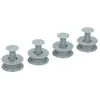 Image de 4 Roulettes panier supÃ©rieur d'origine Lave-vaisselle (481252888113 NILFISK BAUKNECHT IGNIS KITCHENAID RADIOLA BRANDT ROSIERES IKEA WHIRLPOOL LADEN WHIRLPOOL)