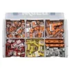 Image de Assortiment de bornes pour boÃ®te de dÃ©rivation 352 piÃ¨ces WAGO 887-955 flexible: 0.14-4 mmÂ² rigide: 0.2-4 mmÂ² 1 set