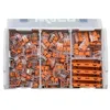 Image de Assortiment de bornes pour boÃ®te de dÃ©rivation 229 piÃ¨ces WAGO 887-952 flexible: 0.14-4 mmÂ² rigide: 0.2-4 mmÂ² 1 set