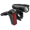 Image de Jeu d'éclairage vélo LED XLC CL-S25+ Proxima Pro Plus USB 2000 mAh