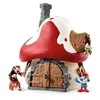 Image de schleich Schtroumpfs Maison des avec 2 figurines
