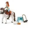 Image de schleich HORSE CLUB CavaliÃ¨re Mia et Spotty