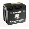 Image de Batterie AZ104/AGM 12-24 pour tracteur tondeuse - +terminal gauche