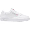 Image de Reebok - Sneakers basses en cuir - Club C 85 Intense White/Sheer Grey pour Homme en Cuir - Taille 39 - Blanc