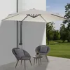 Image de Parasol De Mur Casoria, Parasol DÃ©portÃ© Pour Balcon Ou Terrasse, 3m Inclinable   CrÃ¨me