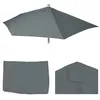 Image de Housse De Rechange Pour Parasol Demi-Rond Parla, Housse De Parasol De Rechange, 270cm Tissu/Textile Uv 50+ 3kg   Anthracite
