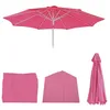 Image de Housse De Rechange Pour Parasol N19, Housse De Parasol De Rechange, Ã 3m Tissu/Textile 5kg   Rose