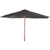 Image de Parasol Florida, Parasol De Jardin, Parasol De MarchÃ©, Ã 3,5m Polyester/Bois 7kg   Anthracite