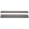 Image de Lot De 4 Lattes Pour Brise-Vue En Wpc Sarthe, Planches Brise-Vent, Approx. 1sqm   180cm, Gris