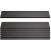 Image de Lot De 7 Lattes Pour Brise-Vue En Wpc Sarthe, Planches Brise-Vent, Env. 1mÂ²   90cm, Anthracite