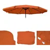 Image de Toile Pour Parasol Meran Pro, Parasol De MarchÃ© Gastronomique Avec Volant Ã 5m, Polyester   Terre Cuite