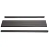 Image de Set De Finition Pour Brise-Vue Wpc Sarthe, Profil De Finition Brise-Vent, Poteaux Wpc   90cm, Anthracite