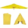 Image de Housse De Rechange Pour Parasol Florida, Housse De Rechange Pour Parasol, Ã 3,5m Polyester 8 Baleines   Jaune