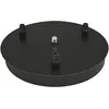Image de Plafonnier Lumineux D'intÃ©rieur En Aluminium Noir, 2,5cm