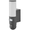 Image de Ledvance Smart+ Wifi Wall Auto Cam 12cm- Lampe D'extÃ©rieur Avec DÃ©tecteur De Mouvement Et De LumiÃ¨re Du Jour, CamÃ©ra Hd, TÃ©lÃ©commande IntÃ©grÃ©e Et Fonction Alarme, 16 W, 3000 K, 900 Lumen, Ip 44